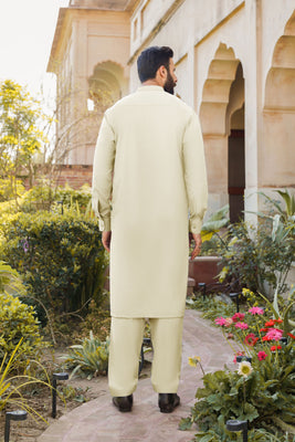 SHALWAR KAMEEZ FOR MEN | CREAMY WHITE