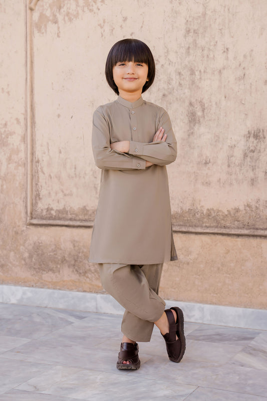 SHALWAR KAMEEZ FOR KIDS | TEDDY BROWN