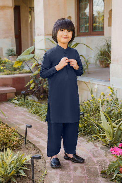 SHALWAR KAMEEZ FOR KIDS | BERRY BLUE