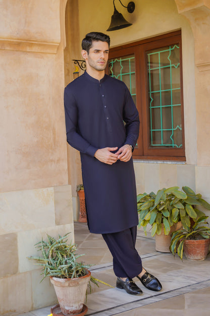 SHALWAR KAMEEZ FOR MEN | REGAL BLUE
