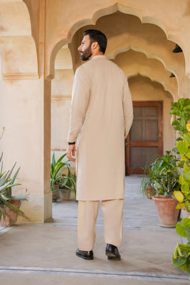 SHALWAR KAMEEZ FOR MEN | TAUPE BROWN