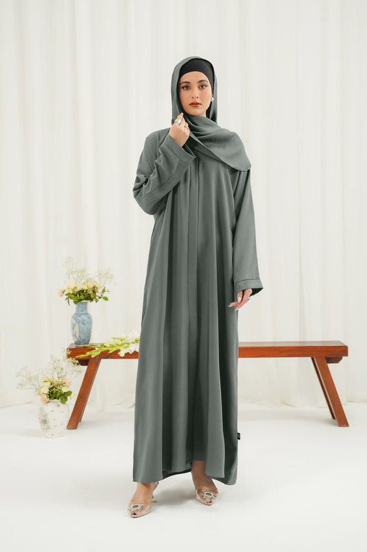 Khizra Abaya | Buttoned Up 1800