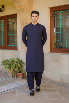 SHALWAR KAMEEZ FOR MEN | REGAL BLUE