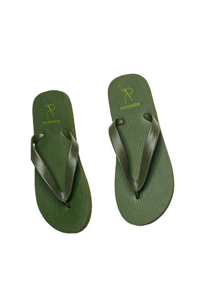 Men Solids Flip Flops