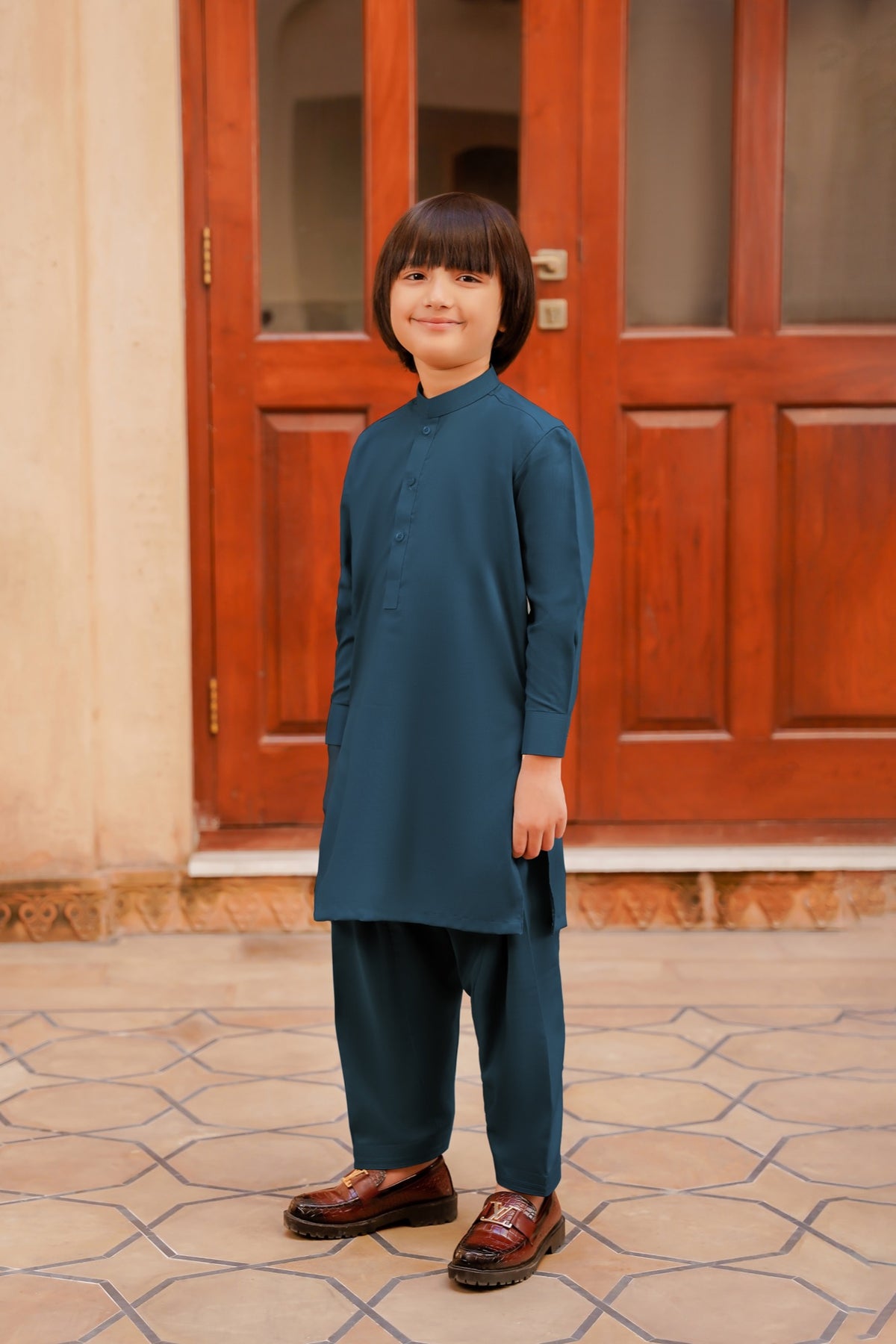 SHALWAR KAMEEZ FOR KIDS | FLEET BLUE