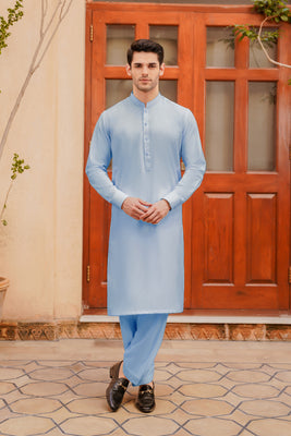 SHALWAR KAMEEZ FOR MEN | SKY BLUE