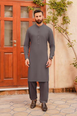 SHALWAR KAMEEZ FOR MEN | TAUPE GREY