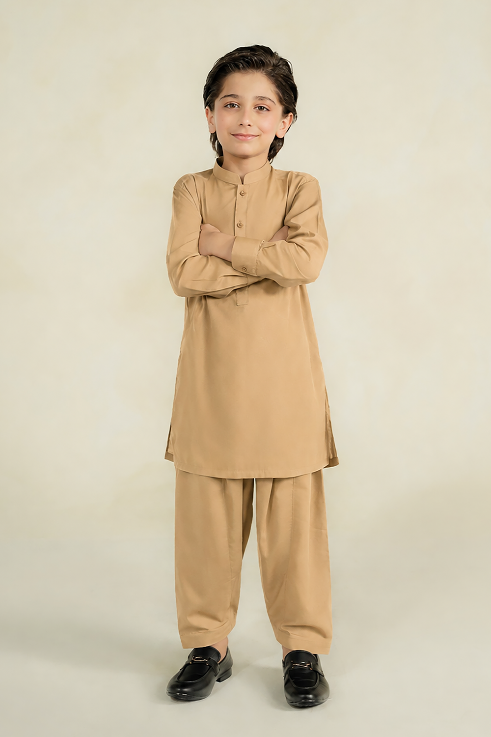 Boys - Shalwar Kameez | Camel Brown