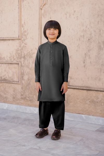 SHALWAR KAMEEZ FOR KIDS | JET BLACK