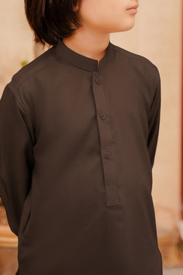 SHALWAR KAMEEZ FOR KIDS | MOCHA BROWN