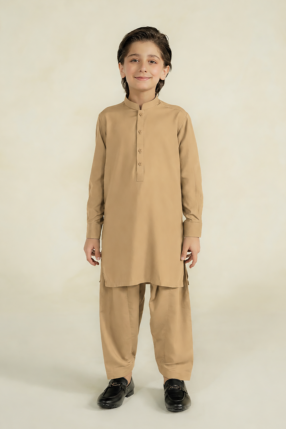 Boys - Shalwar Kameez | Camel Brown
