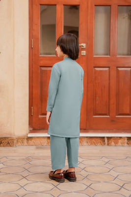SHALWAR KAMEEZ FOR KIDS | POWDER BLUE