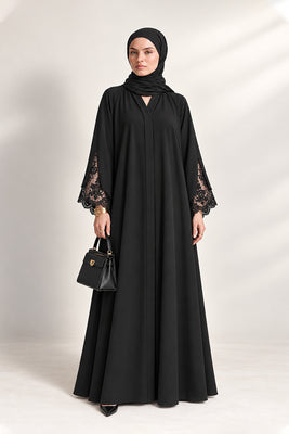 The Lace Cuff Abaya