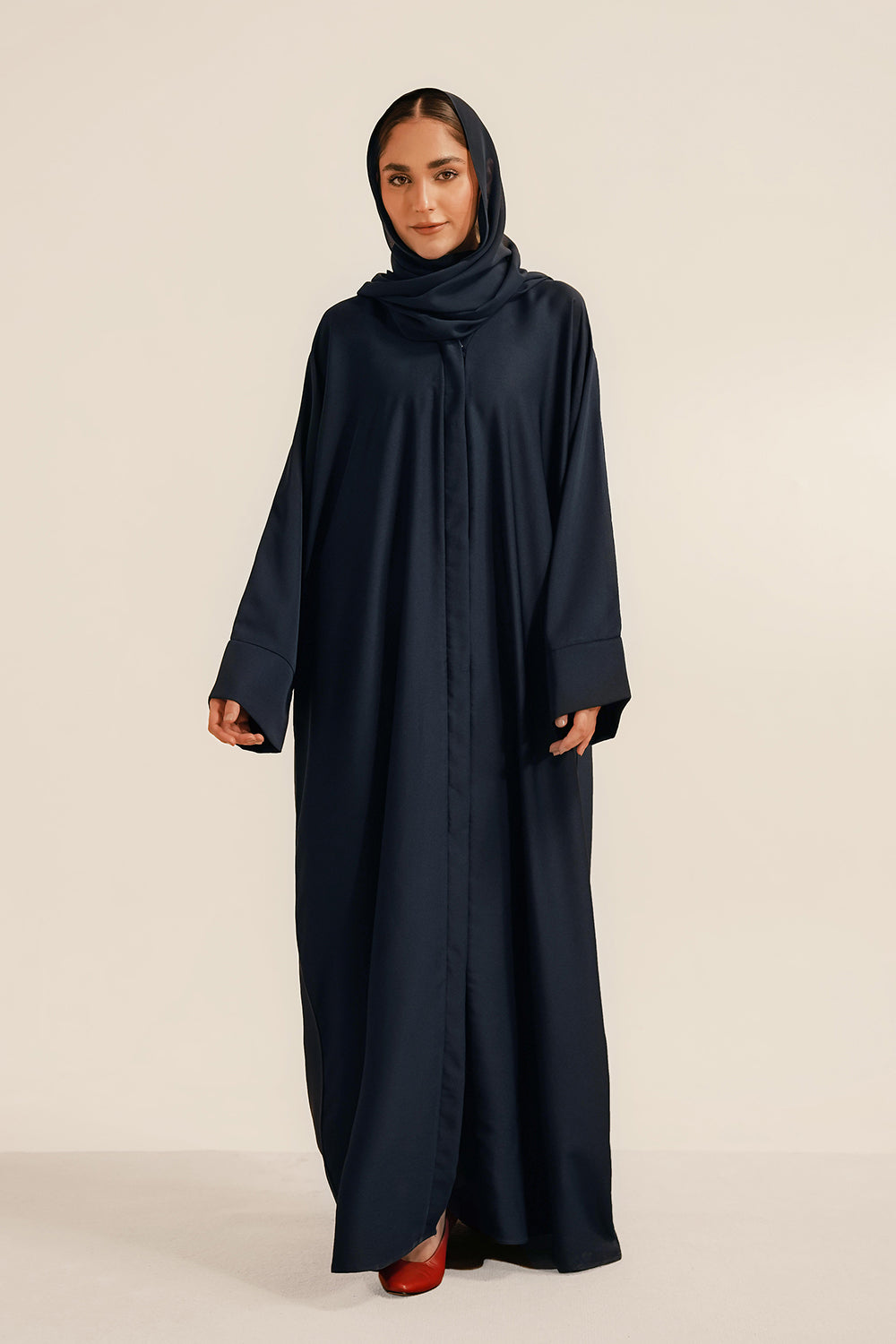 Basic Abaya Set | Navy
