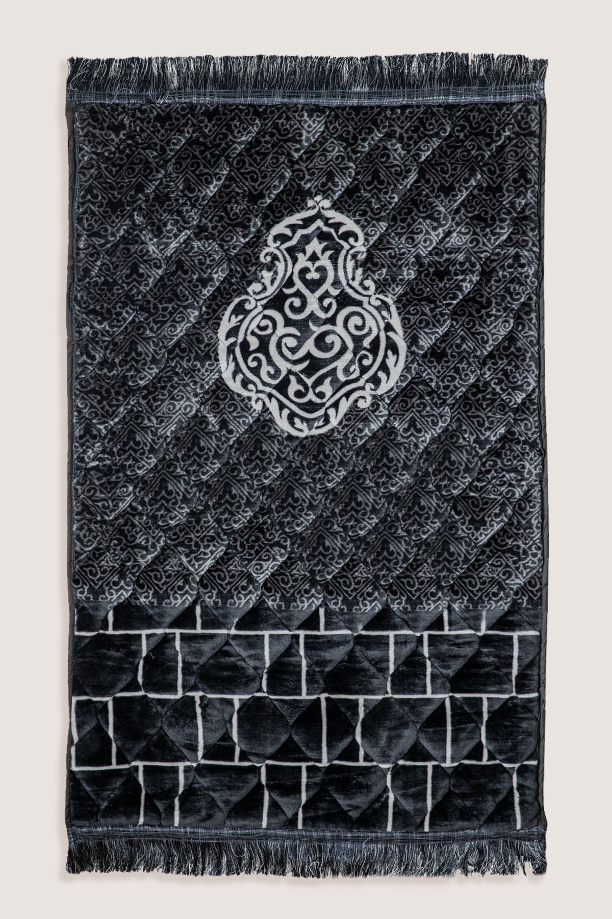 Prayer Mat Timeless Grace | Dark Grey | Cushioned