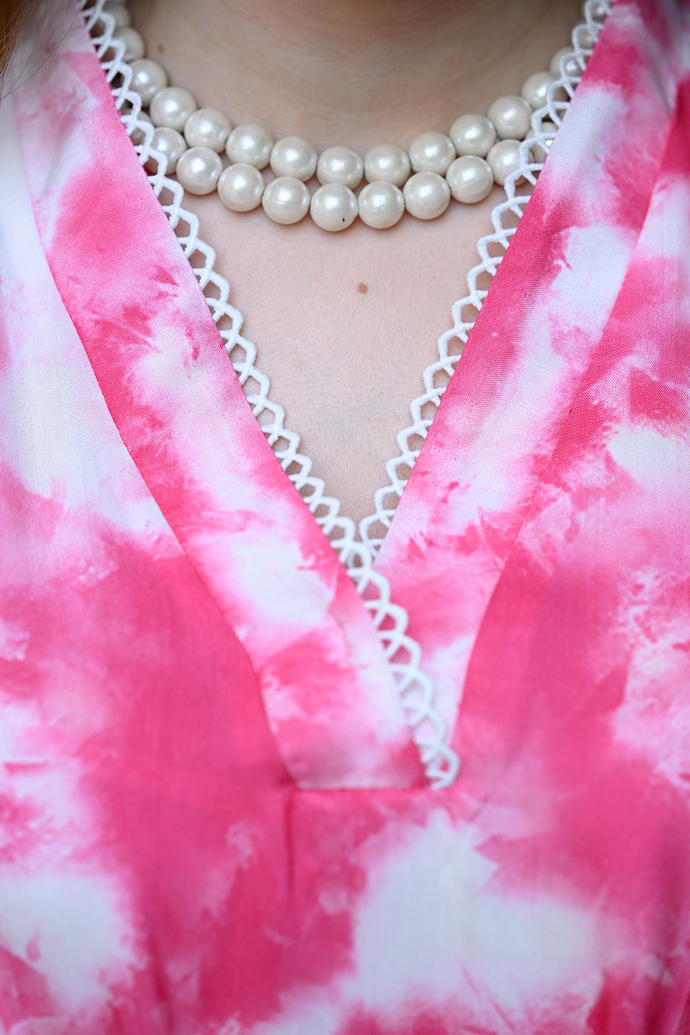 Pink Cloud Kaftan