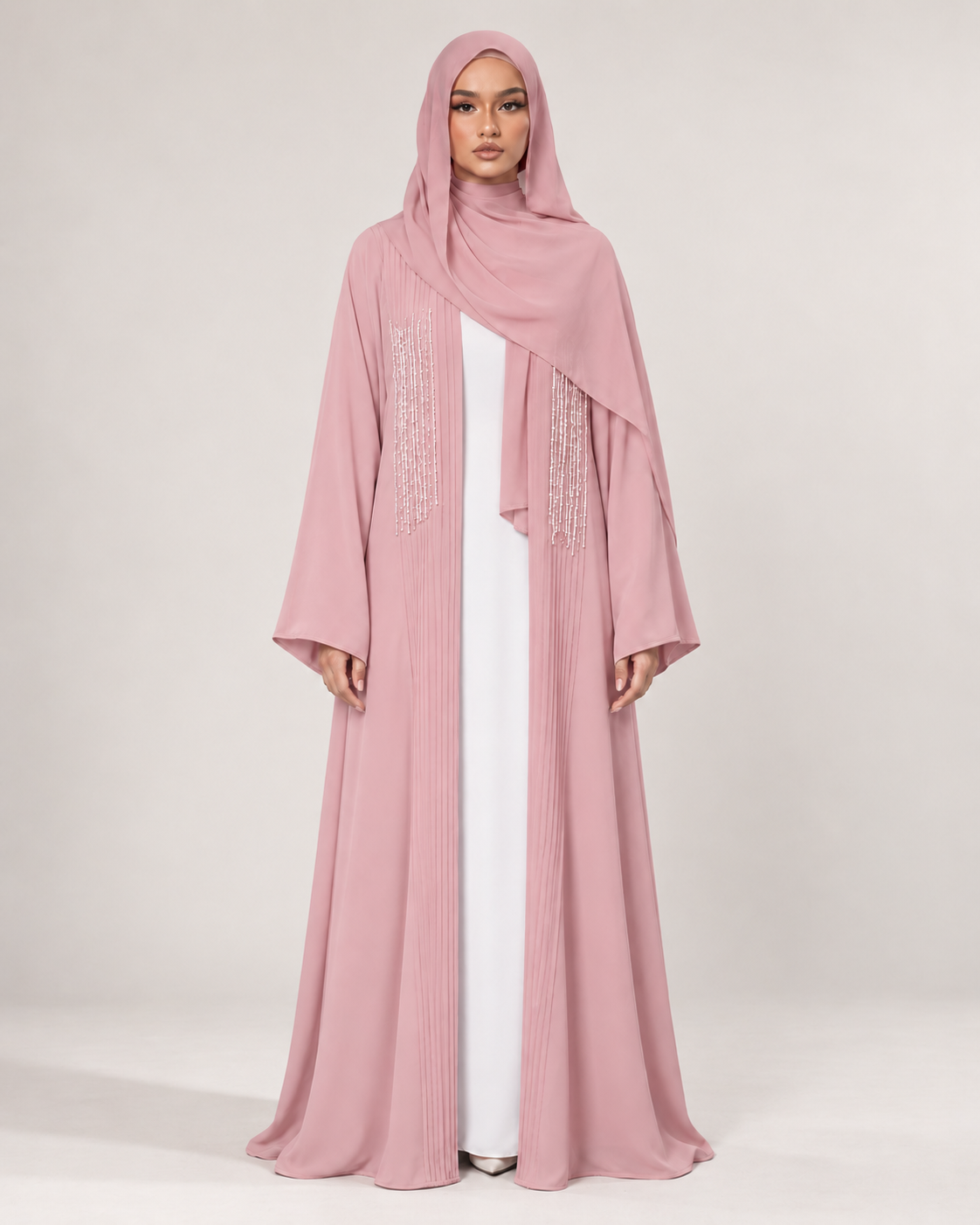 The Blush Pearl Abaya