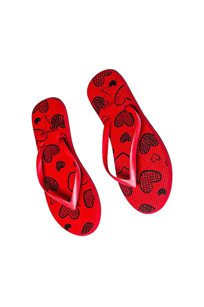 Women Printed Flip Flops