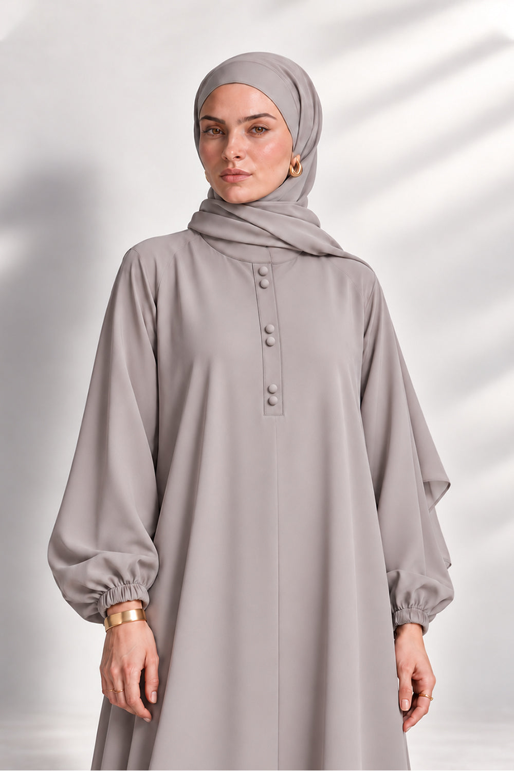 The Mandarin Collar Abaya