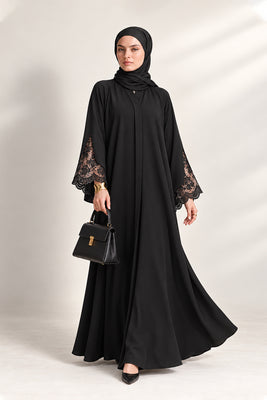 The Lace Cuff Abaya