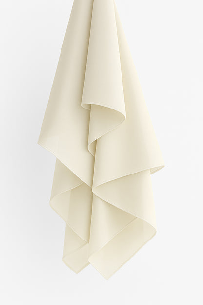 Hijab Chiffon | Cream White