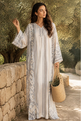Mono Trellis Kaftan