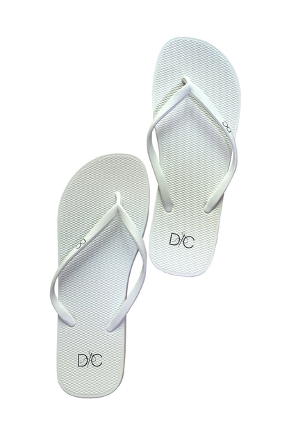 Women Flip Flops | White
