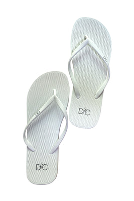 Women Flip Flops | White