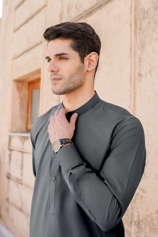 SHALWAR KAMEEZ FOR MEN | DUSK GREY 3996
