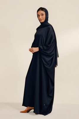 Kaftan Abaya Set | Navy