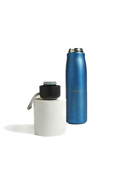 Electric Blue Water Bottle