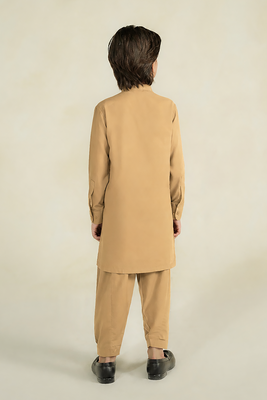 Boys - Shalwar Kameez | Camel Brown
