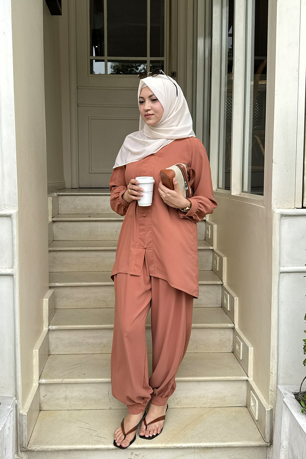 Deep Coral — Co-ord Set
