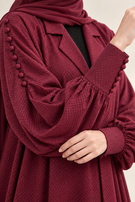 The Mulberry Lapel Abaya