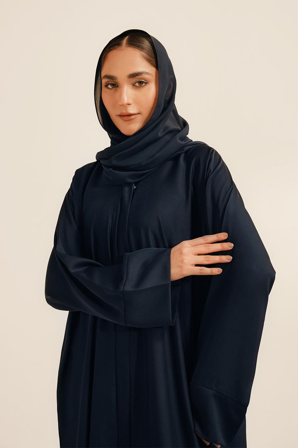Basic Abaya Set | Navy