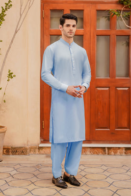 SHALWAR KAMEEZ FOR MEN | SKY BLUE