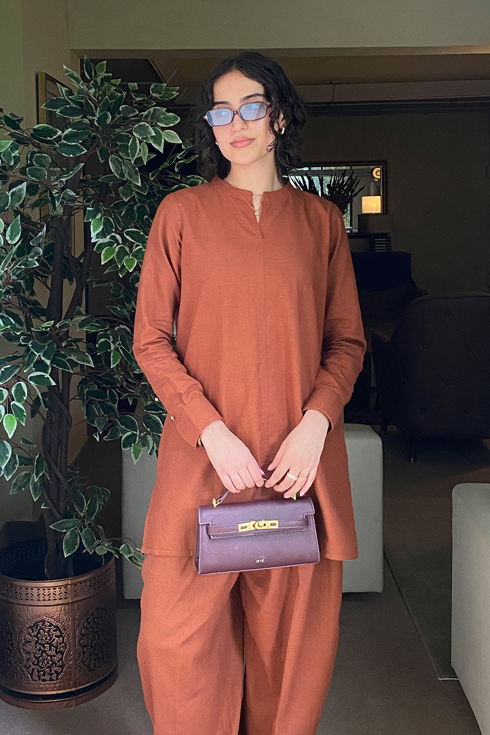 Burnt Sienna — Co-ord Set