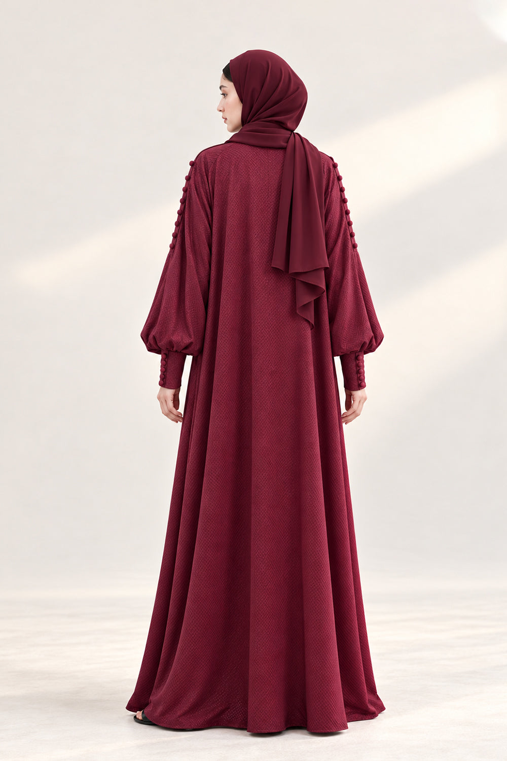 The Mulberry Lapel Abaya