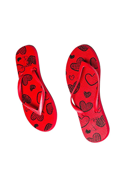 Women Printed Flip Flops