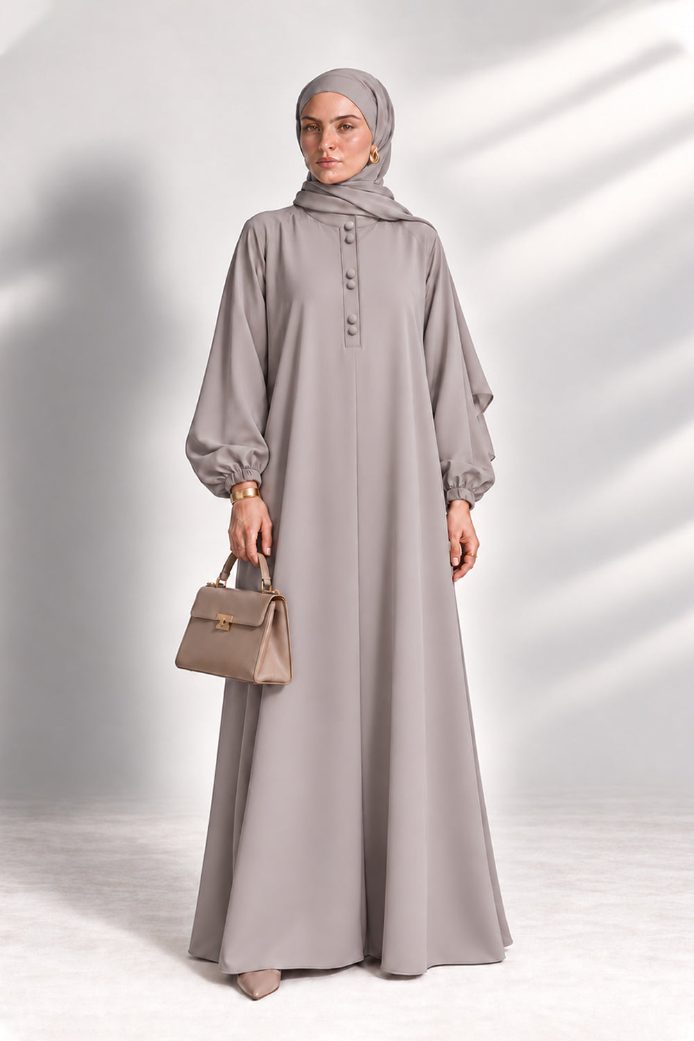 The Mandarin Collar Abaya