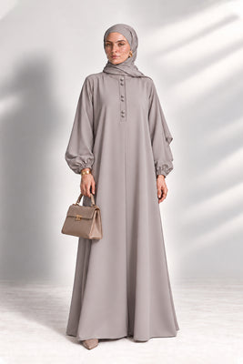 The Mandarin Collar Abaya