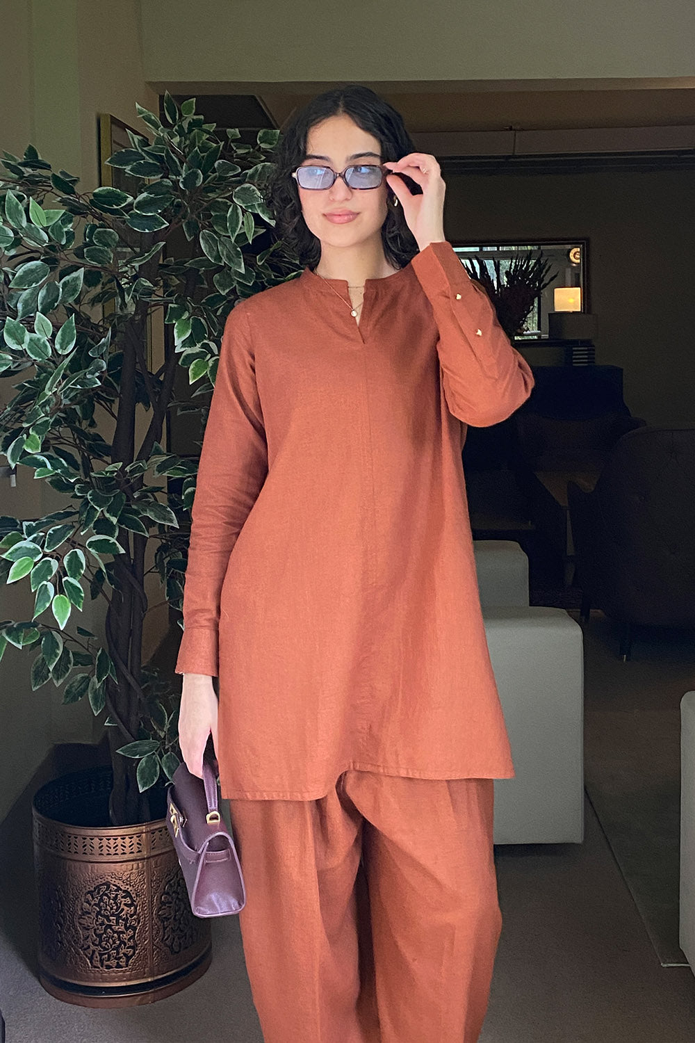 Burnt Sienna — Co-ord Set