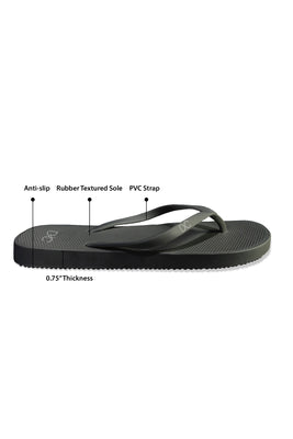 Women Flip Flops | Black