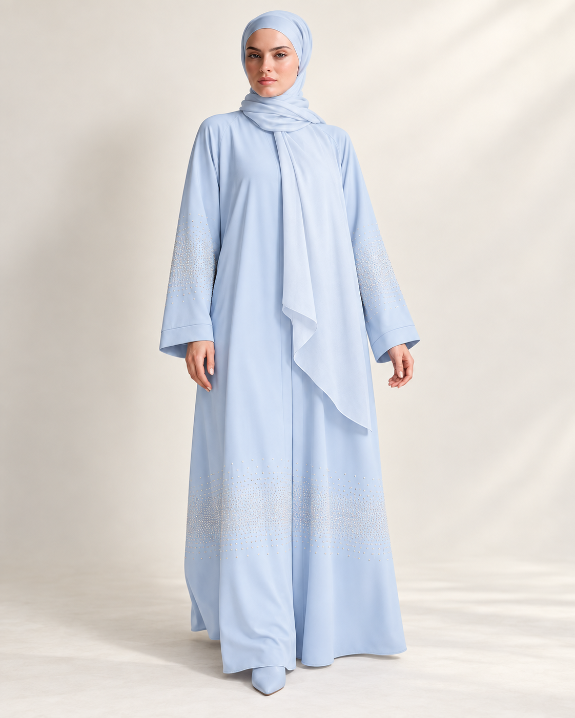 The Powder Blue Abaya