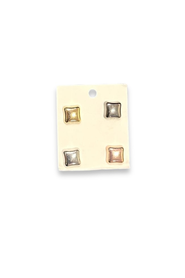 Metallic Hijab Magnets - Square Shaped