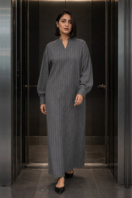 Ticking Striped Kaftan