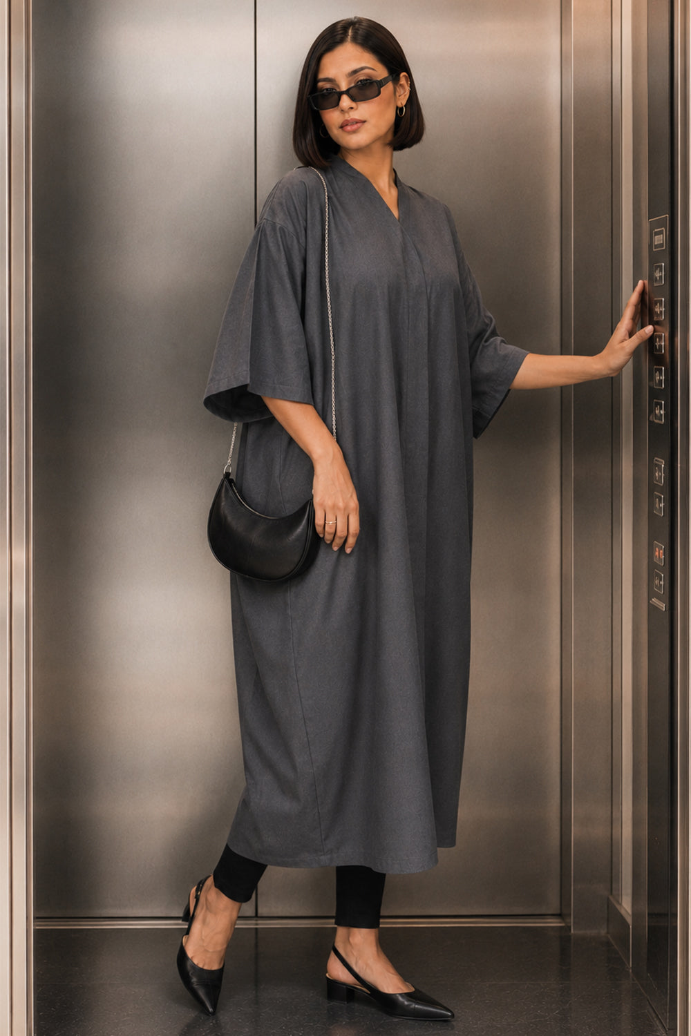 Steel Cocoon Kaftan