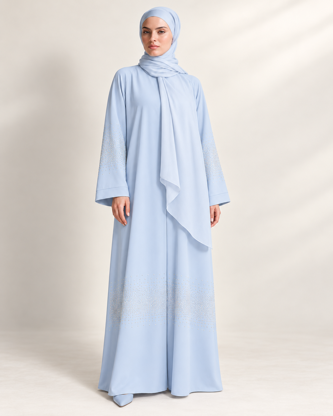 The Powder Blue Abaya