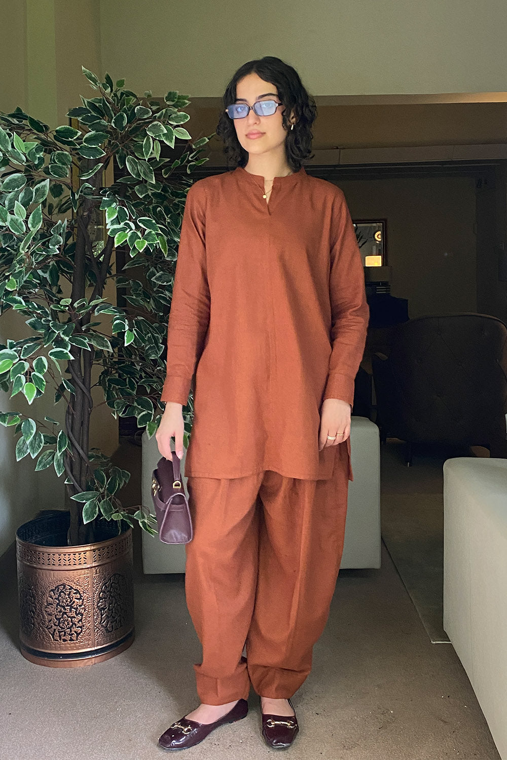 Burnt Sienna — Co-ord Set