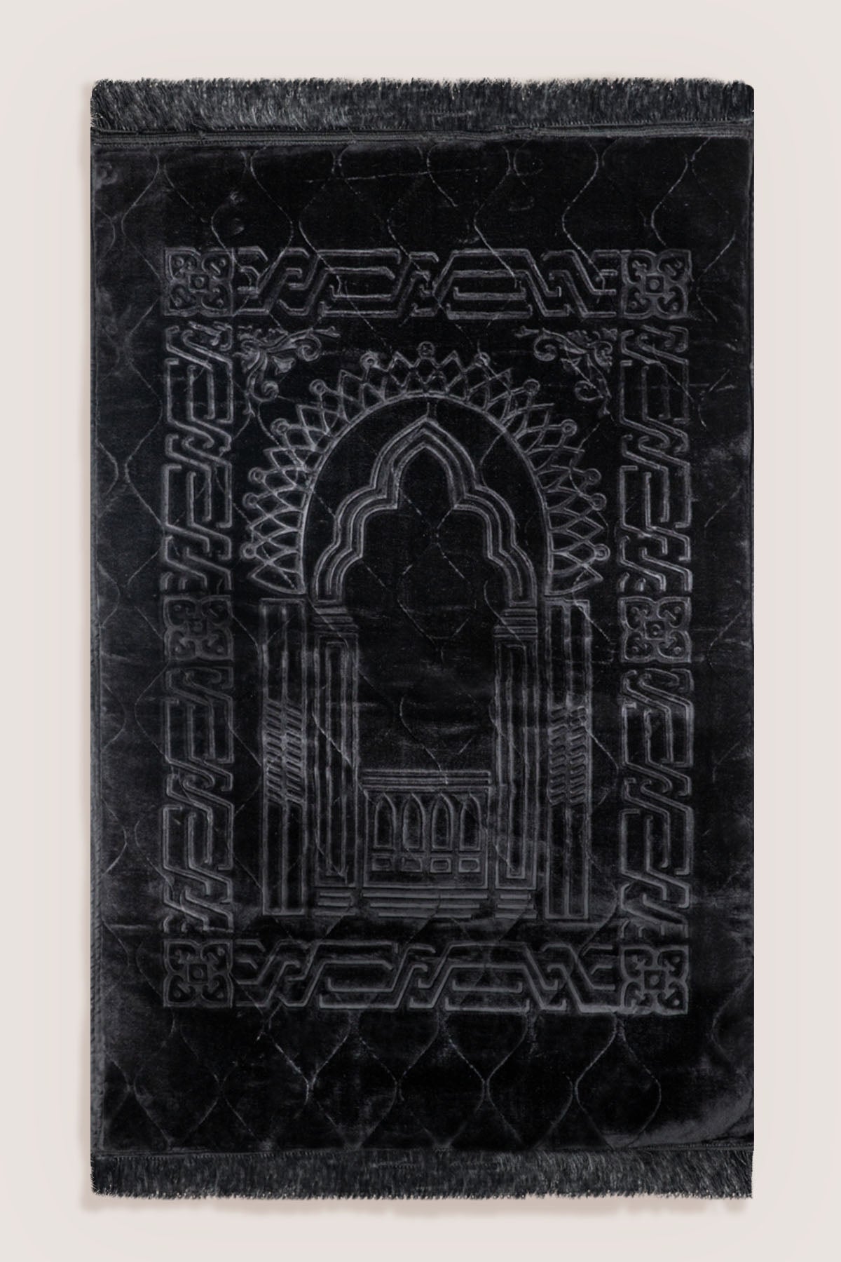 Prayer Mat Pure Elegance | Black | Cushioned